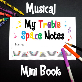 Preview of My Treble Space Notes Mini Book