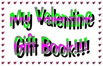 Preview of My Valentine's gift book