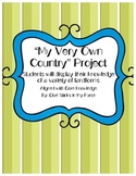 "My Very Own Country" Landform Activity-(Core Knowledge)