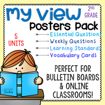 Preview of My View ELA Grade 2 Posters