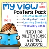 My View Grade 1 Posters