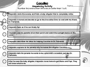 Preview of My View Grade 3 Cocoliso Sequencing