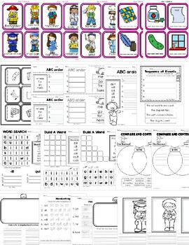 MyView Literacy Unit 1 Week 6 First Grade by Sunny Boy Creations