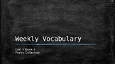 My View Unit 3 Week 4 Word Work and Vocabulary