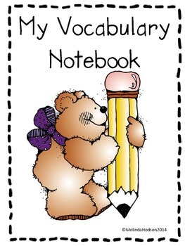 Preview of My Vocabulary Notebook/My Dictionary