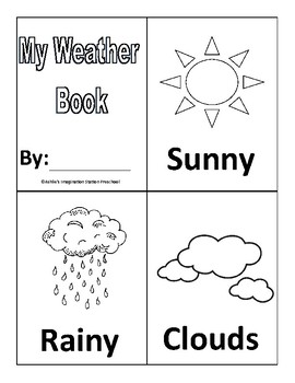 My Weather Book by Ashlie's Imagination Station | TpT