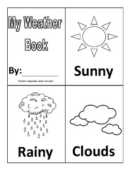 My Weather Book by Ashlie s Imagination Station TPT
