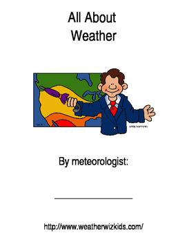 Preview of My Weather Booklet