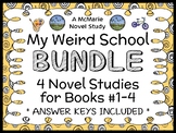 My Weird School BUNDLE (Dan Gutman) 4 Novel Studies : Book