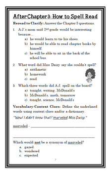 grade math and english worksheets 1 for Daisy Novel School: Gutman) Is Weird Crazy! Miss My (Dan