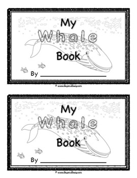 Preview of My Whale Mini Book