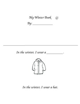 Preview of My Winter Book