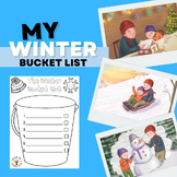 My Winter Bucket List Craft Activity