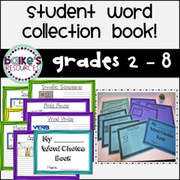 Preview of Building Strong Vocabulary:  Word Choice Book