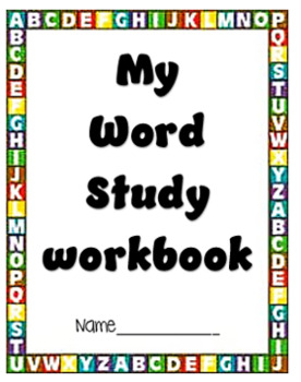 Preview of My Word Study Workbook