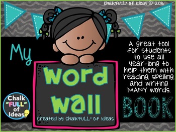 Preview of My Word Wall Book [Interactive Spelling Dictionary for Primary Writers]
