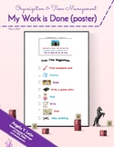 My Work is Done (free-time activities poster)