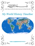 My World History Timeline Blank Notebook (Book of Centuries)