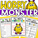 My Worry Monster for Google Classroom Distance Learning