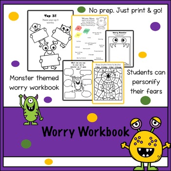 Preview of My Worry Workbook
