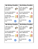 My Writing Checklist (Newcomer Version)