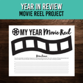 My Year in Review Movie Reel | New Year's Art and Writing Project