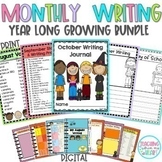 BUNDLE: Journal Writing, Monthly Writing, Winter, Monthly Topics