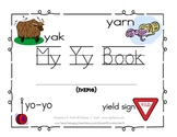 My Yy Book {letter study / sight words Look}