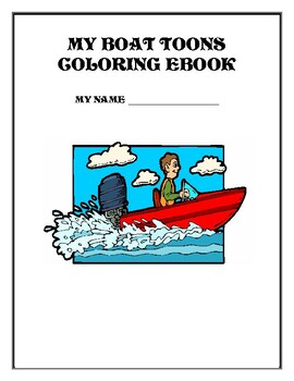 Preview of My boat coloring book