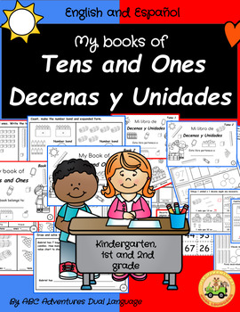 Preview of My Tens and Ones Mini-Books / Mis libritos de Decenas y Unidades