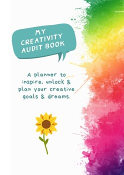 Preview of My creativity audit & planner - restoring teen's & adult's creative confidence