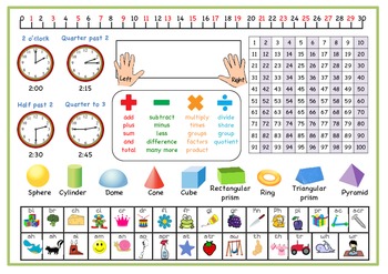 My desk chart advance by Little-Learners | TPT