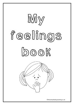 Preview of My feelings book. for prek and preschool
