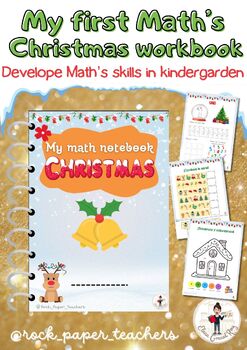 Preview of My first Maths Christmas workbook