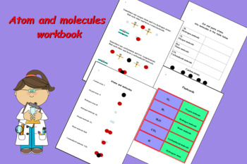 Preview of Atom and molecules workbook