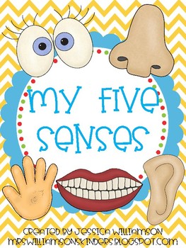 Preview of My five senses unit