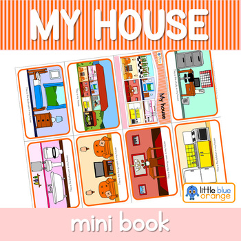 Preview of My house  mini book