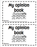 My opinion book