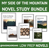 DISTANCE LEARNING- My side of the Mountain Novel Study BUNDLE