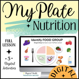 MyPlate Nutrition Lesson & Activities | Healthy Meal Plan 