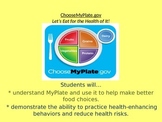 MyPlate PowerPoint Nutrition Lesson Plan