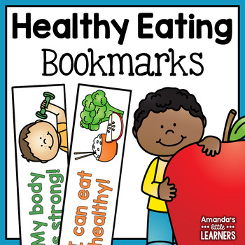 Preview of Healthy Eating Bookmarks - MyPlate