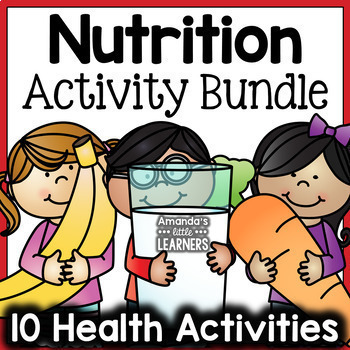 Preview of Nutrition Activity Bundle - MyPlate Food Groups