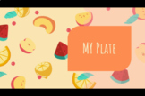 MyPlate Virtual or In Person Lesson - Includes Teacher Notes!