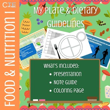 Preview of MyPlate and Dietary Guidelines