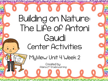 Læs Mere end noget andet ler MyView 2nd Grade Unit 4 Week 2 Centers Building on Nature | TpT