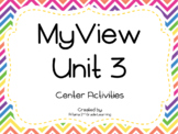 MyView 2nd Grade  Unit 3 Centers BUNDLE