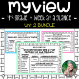 MyView 4th Grade - Unit 2 BUNDLE