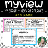 MyView 4th Grade - Unit 5 BUNDLE