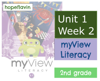 Preview of MyView Literacy SAVVAS 2nd grade Unit 1 Week 2 slides